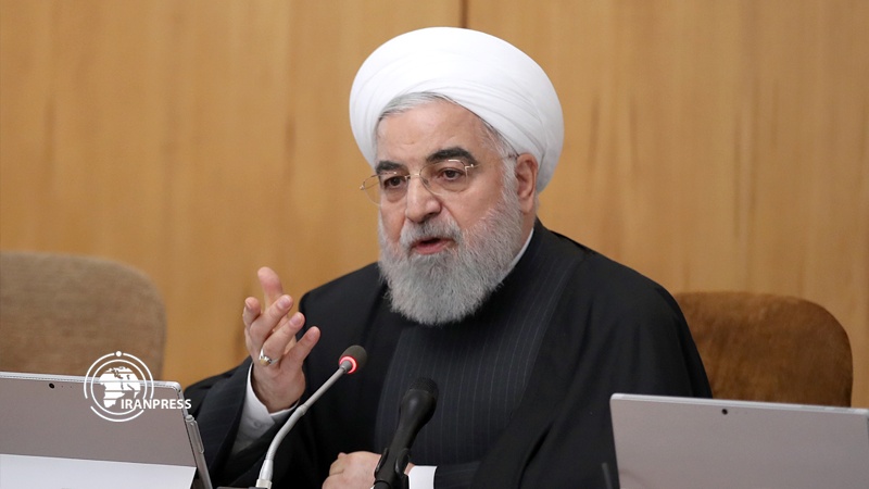 Iranpress: الرئيس روحاني يؤكد على قوة إيران الشعبية والوطنية