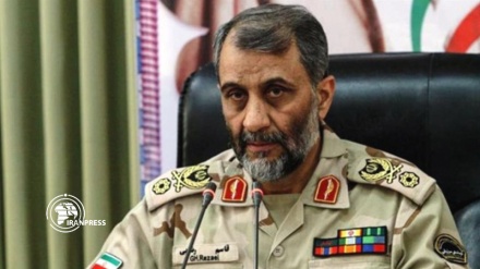 قائد حرس الحدود : الأمن متوفر على حدود إيران وجمهورية آذربيجان 