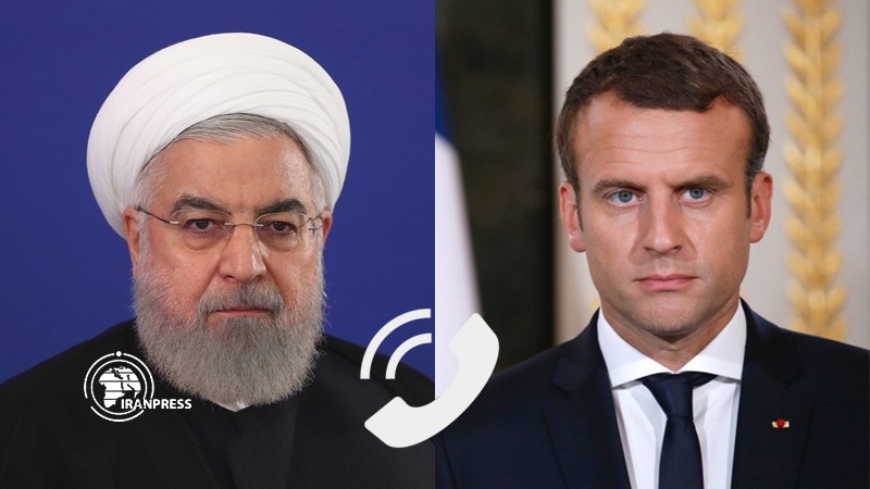 Iranpress: Rouhani, Macron discuss Iran