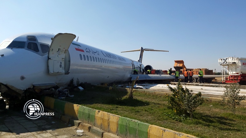 No injury in Iranian passenger plane slides off runway in Khuzestan Province / Photo by Esmaeil Ariyania