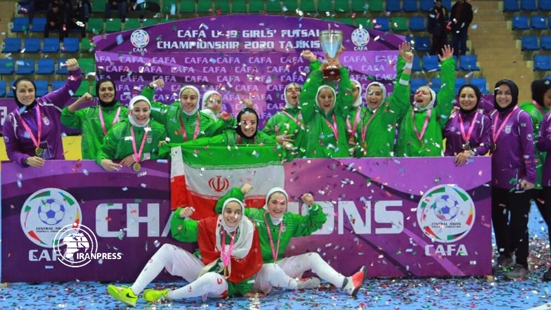 Iranians crowned CAFA U19 Girl Futsal champions