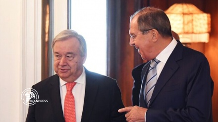 Lavrov, Gutrress urge strengthening UN central role in global affairs