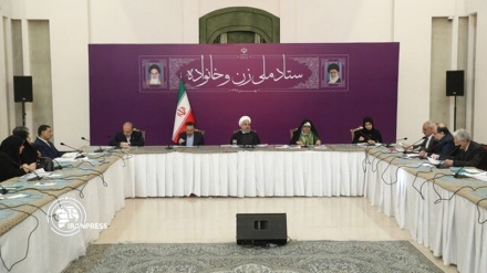 The 'Celebration of Women's Day' meeting  began with President Rouhani's remarks in Tehran