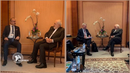 Iran's Zarif visits Finnish, Croatian, Czech FMs in Germany