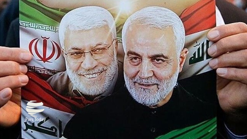  Lt. Gen. Qasem Soleimani and  Abu Mahdi al-Mohandes