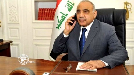 Adel Abdul Mahdi congratulated the new Iraqi Prime Minister