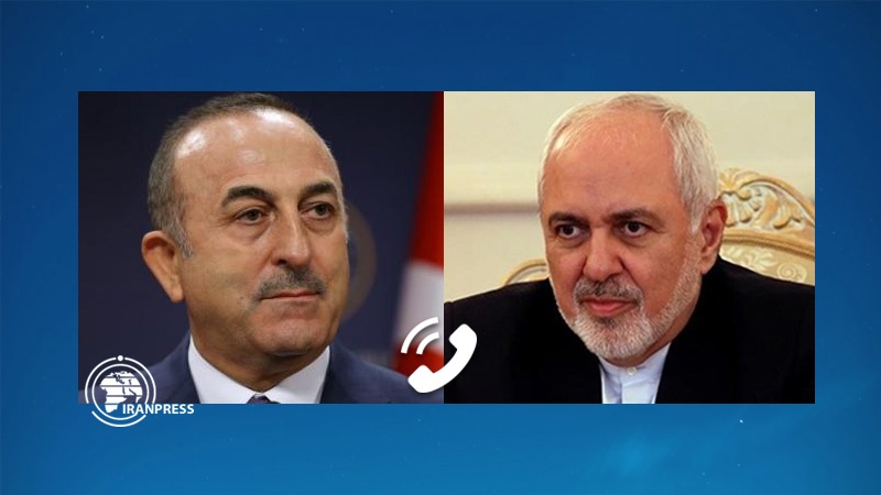 Iranpress: Iran, Turkey FMs discuss Coronavirus