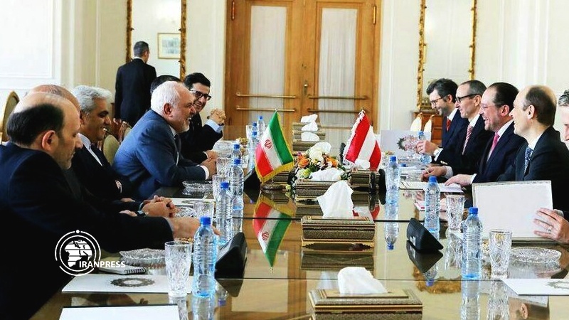 Second round of talks between Iranian, Austrian FMs held