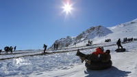 Freidunshahr Ski Resort; winter recreation in 3,000 m altitude, Photo: Morteza Salehi