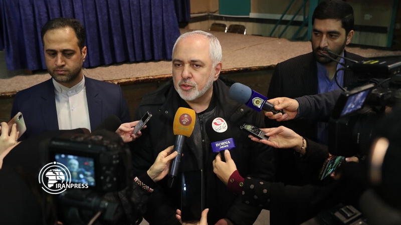 Iranpress: Zarif: Election is the best way to strengthen country at international level