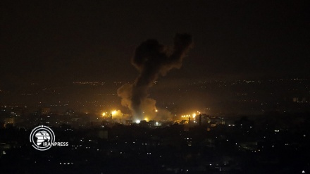 Zionist Regime warplanes strike northern Gaza
