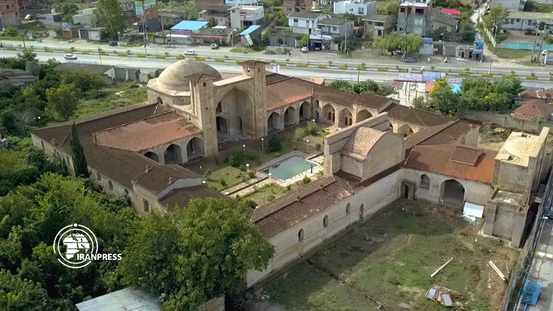Iranpress: Farahabad Mosque, symbol of Iranian architecture from Safavid era