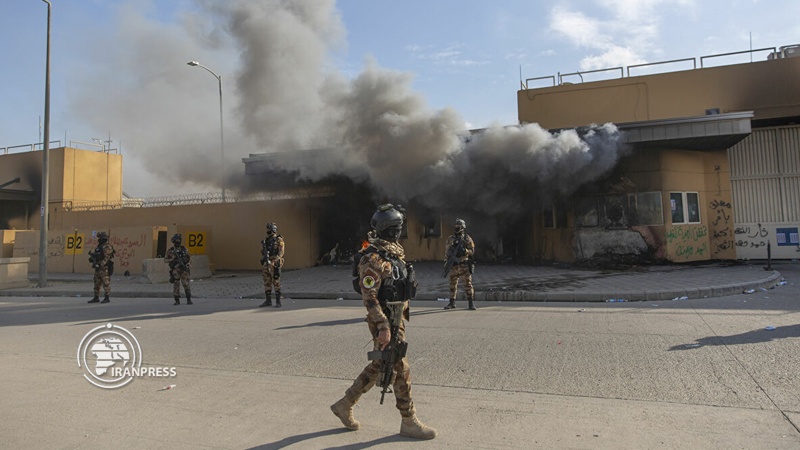 Iranpress: Rockets hit Baghdad