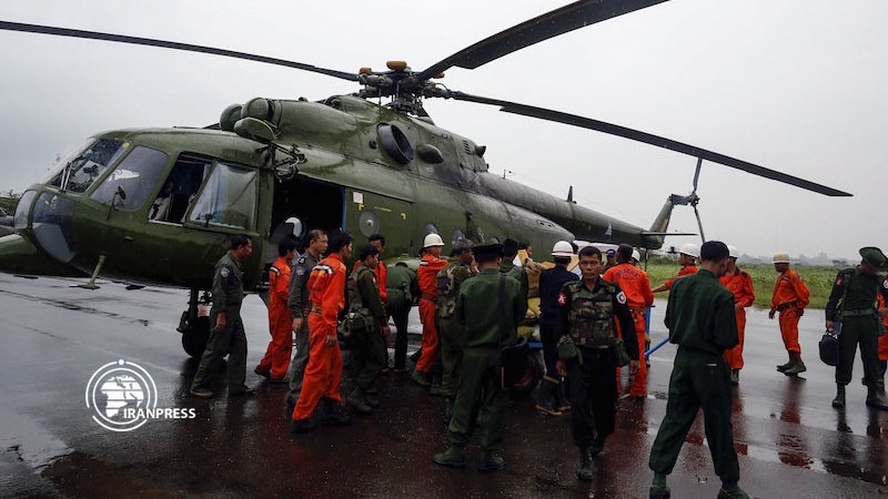 Iranpress: تحطم طائرة عسكرية تقلّ دبلوماسيين في ميانمار
