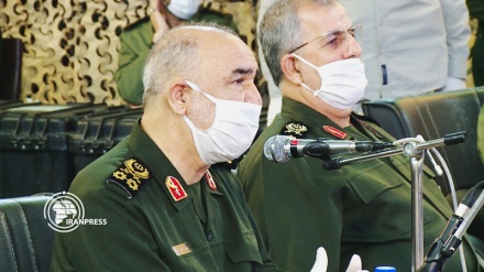 IRGC Chief expressed on armed forces in combating Coronavirus 