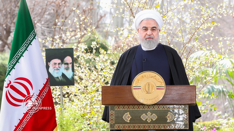Iranpress: الرئيس روحاني: العام الذي مضى كان عام الملاحم