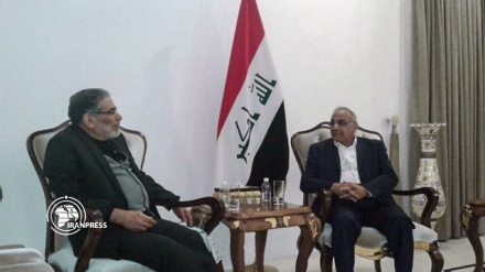 Iran's Shamkhani meets Iraq's Prime Minister Abdul-Mahdi