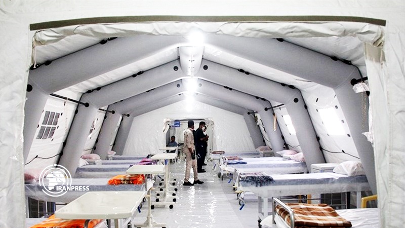Iranpress: اقامة مستشفى ميداني للحرس الثوري في مدينة بندرعباس