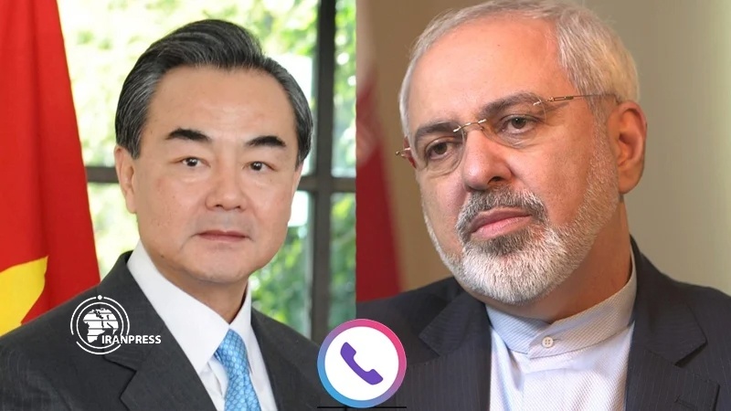 Iranpress: وزيرا الخارجية الإيراني والصيني يتشاوران حول تطورات أفغانستان