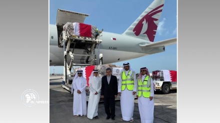 Qatar delivers 3rd aid consignment to Iran