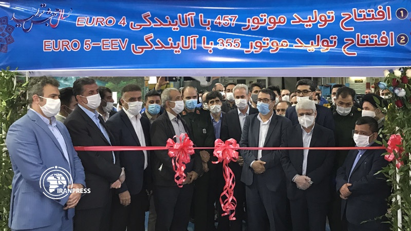 IKCO launches production line of euro 4 & 5 diesel engines / Photo by  Vahid Pourrazavi