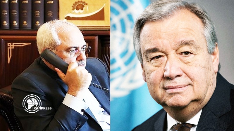 Iranpress: Zarif, Guterres confer on Yemen and Afghanistan developments 