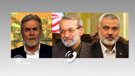 لاريجاني: إيران تدعم دوماً حقوق الشعب الفلسطيني المضطهد
