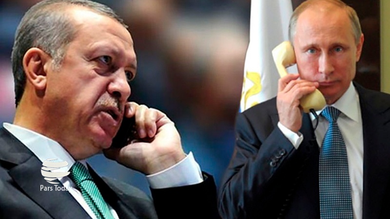گفت‌ وگوی تلفنی پوتین و اردوغان درباره سوریه