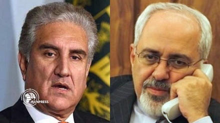 Zarif and Qureshi discussed latest mutual and regional developments