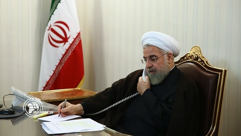 Iranpress: روحاني يدعو إلى تنمية العلاقات الثنائية بين إيران وأرمينيا