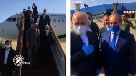 Iranian Foreign Minister arrives in Damascus