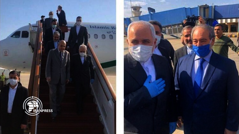 Iranpress: Iranian Foreign Minister arrives in Damascus