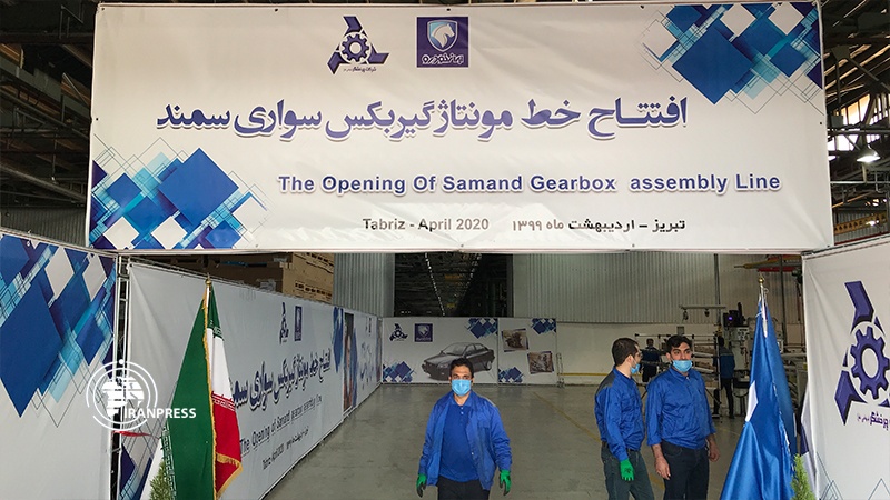 Iranpress: Photo: Samand gearbox production line in Iran
