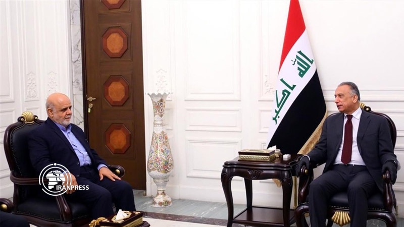 Iranpress: Al-Kazemi meets Iran’s ambassador to Iraq