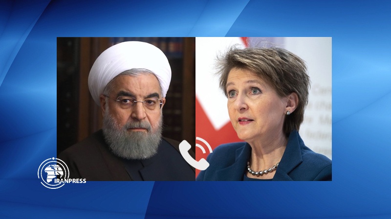 Iranpress: روحاني: على سويسرا القيام بدور أكثر فعالية تجاه الاجراءات الأميركية غير المشروعة