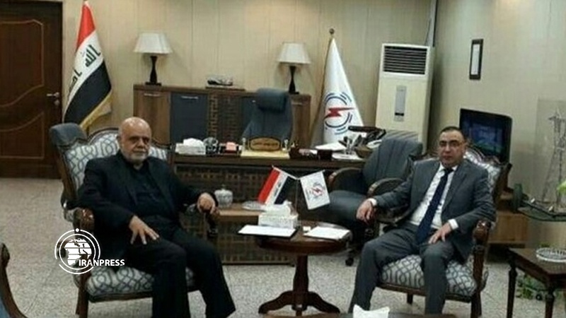 Iranian Ambassador to Baghdad met with the new Iraqi Minister of Electricity