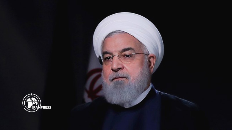 Iranpress: الرئيس روحاني يعزي باستشهاد عدد من كوادر القوة البحرية للجيش