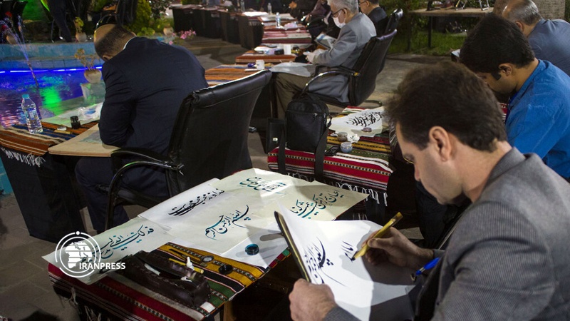 Iranpress: Quran written in calligraphy in Kolbadi Mansion, Mazandaran