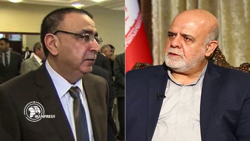 Iranpress: السفير الإيراني يلتقي وزير الكهرباء العراقي
