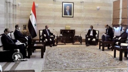 Syria PM, Iranian delegation talk about economic cooperations
