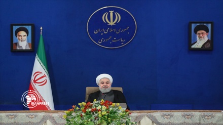 We did not let US economic terrorism's knee narrow breath of Iran's production