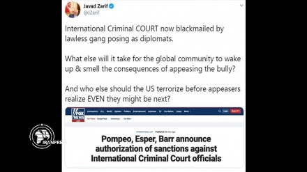 Zarif: American 'lawless gang' now blackmail ICC