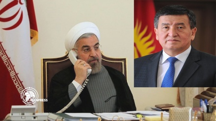 President Rouhani urges expansion of economic cooperation with Kyrgyzstan 