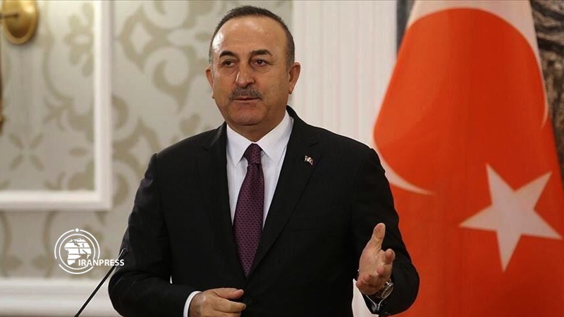 The Turkish Foreign Minister Mevlüt Çavuşoğlu