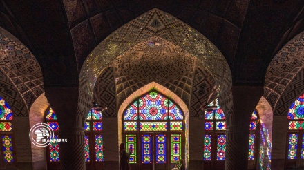 Nasir al-Mulk Mosque harmonious mixture of color, architecture