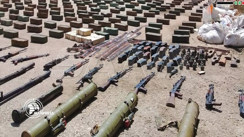 Iranpress: Syrian forces seize terrorist ammunition, weapons in Homs