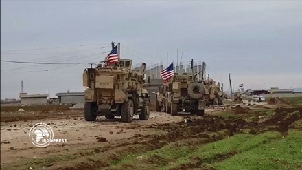 Syrian army block passage of a US convoy 