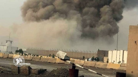 Explosions inside southern Baghdad's Al-Sagr military base