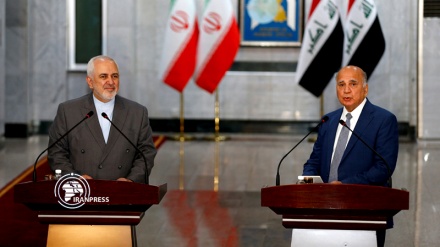 Iran and Iraq must be prepared for terrorism threat: Zarif in joint news presser