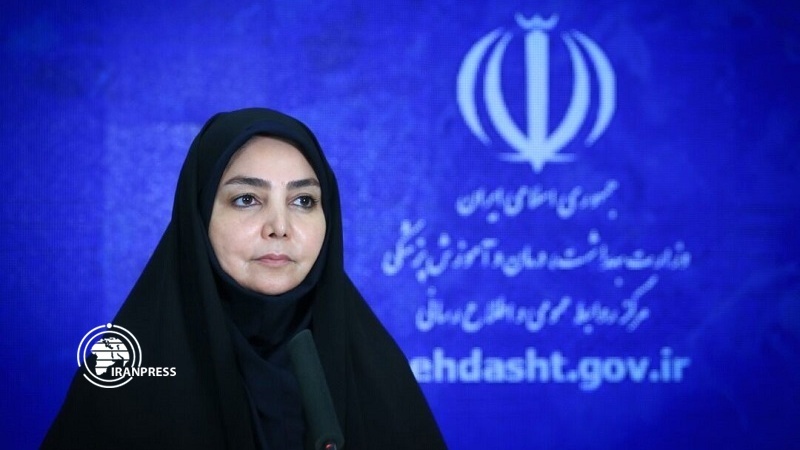 The Spokeswoman for the Iranian Ministry of Health Sima Sadat Lari